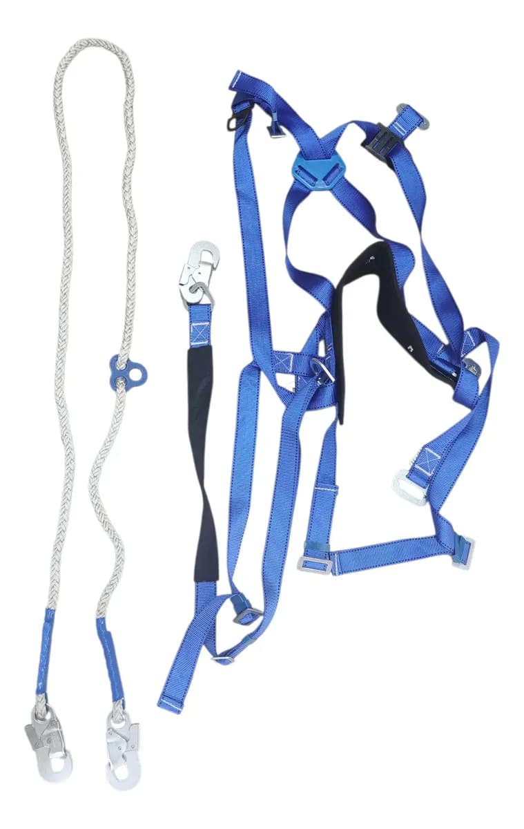 Arnes De Seguridad 3 Anillos Imp Con Eslinga