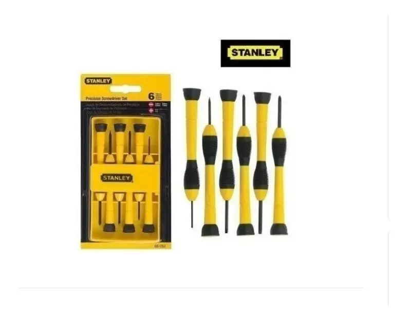 Juego Destornillador P/control De Precisión Stanley 6pzas