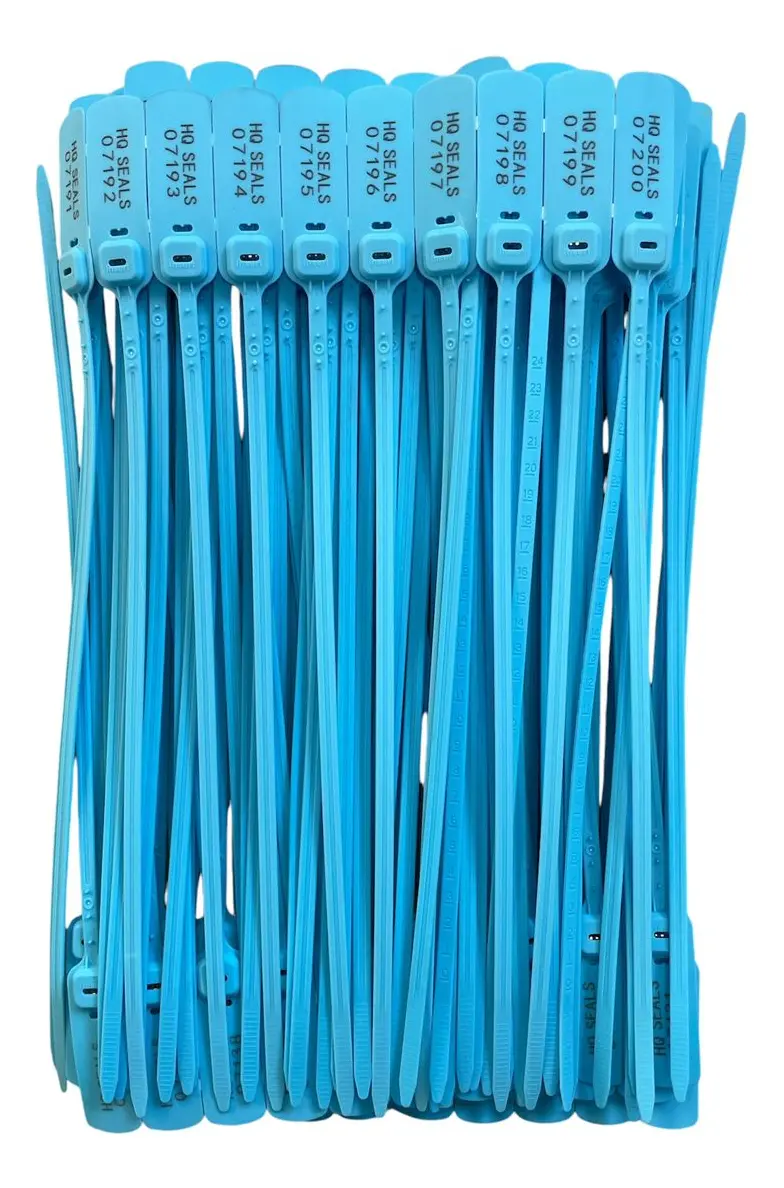Precinto De Seguridad Plastico Numerados De 40cm